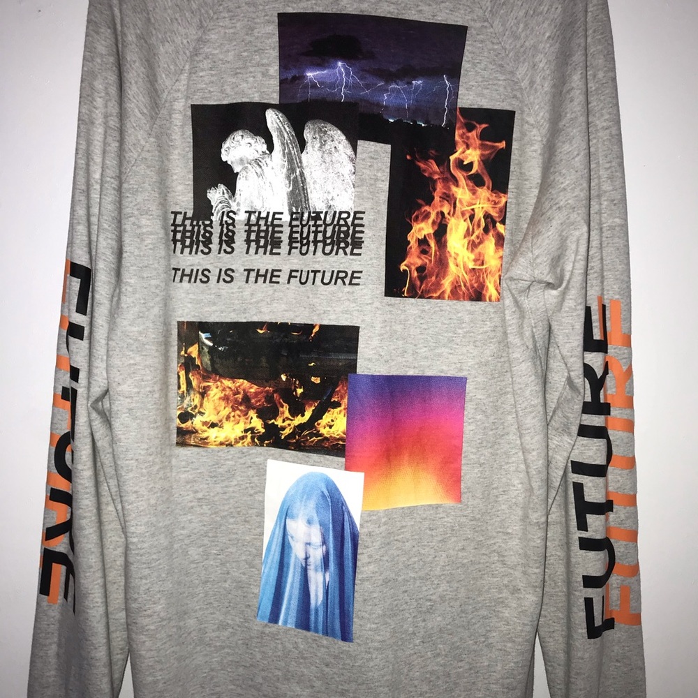 “This is the Future” Gray LongSleeve